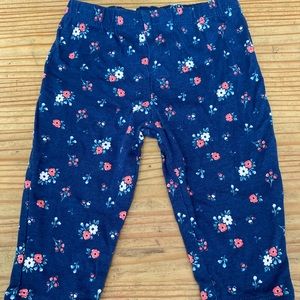 Carter’s baby girl leggings